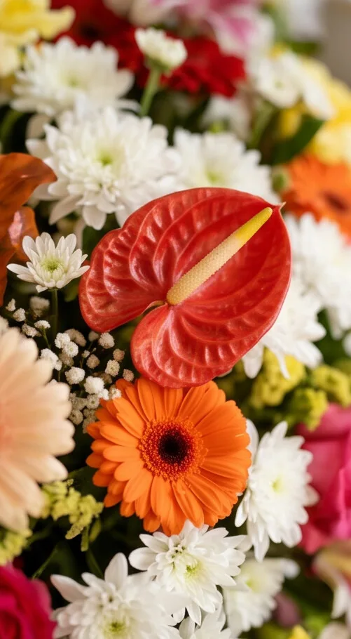 Coroa de flores coroa cores 1 — grande, vista 2