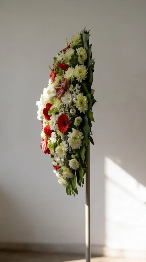 Coroa de flores coroa cores 2 — pequena, vista 2