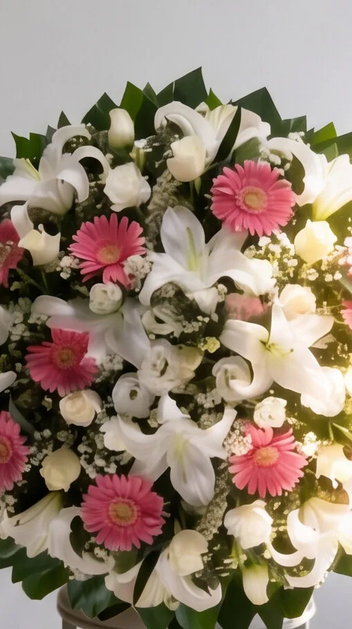 Coroa de flores coroa rosa 2 especial — média, vista 2