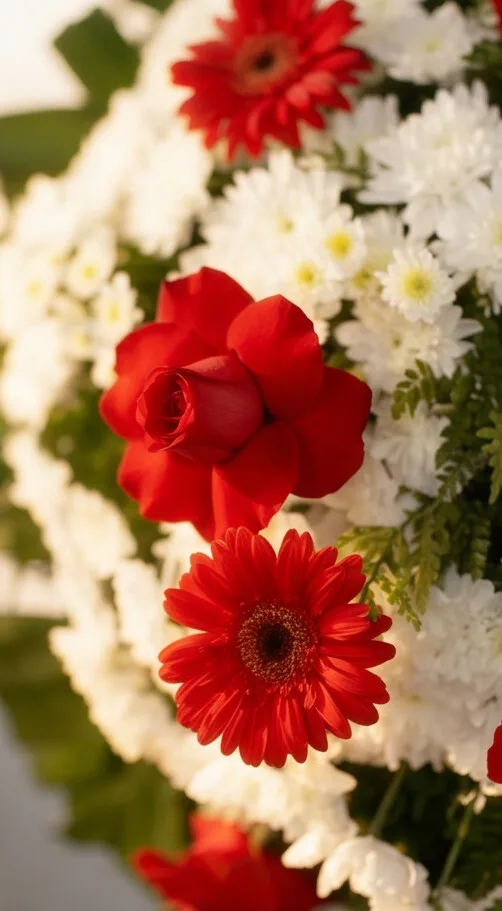 Coroa de flores coroa cores 1 — pequena, vista 2