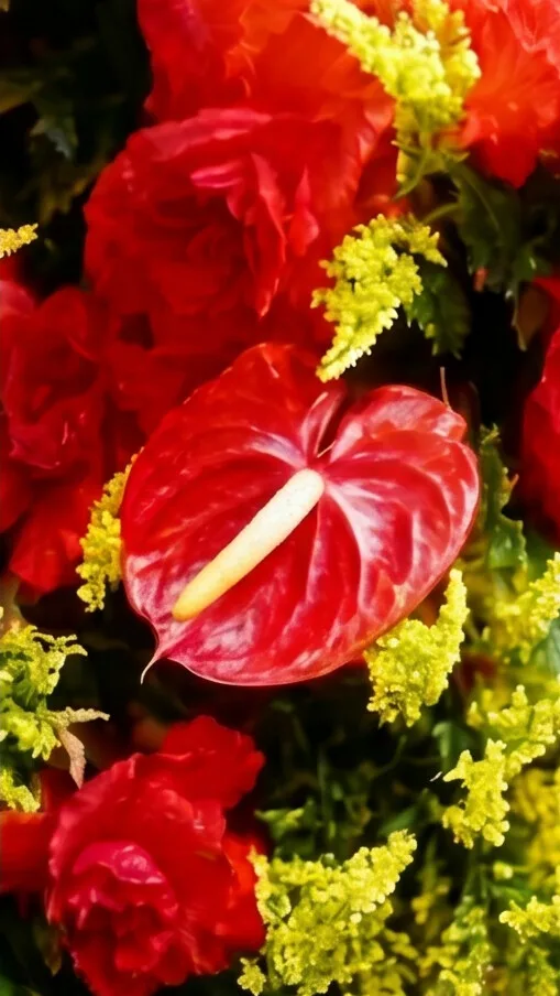 Coroa de flores coroa cores 6 — pequena, vista 3