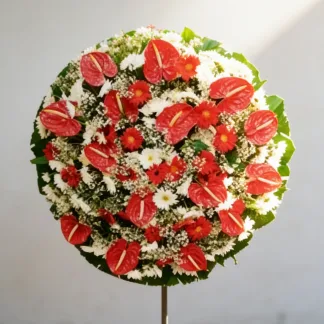 Coroa de flores coroa cores 5 — pequena, vista 1