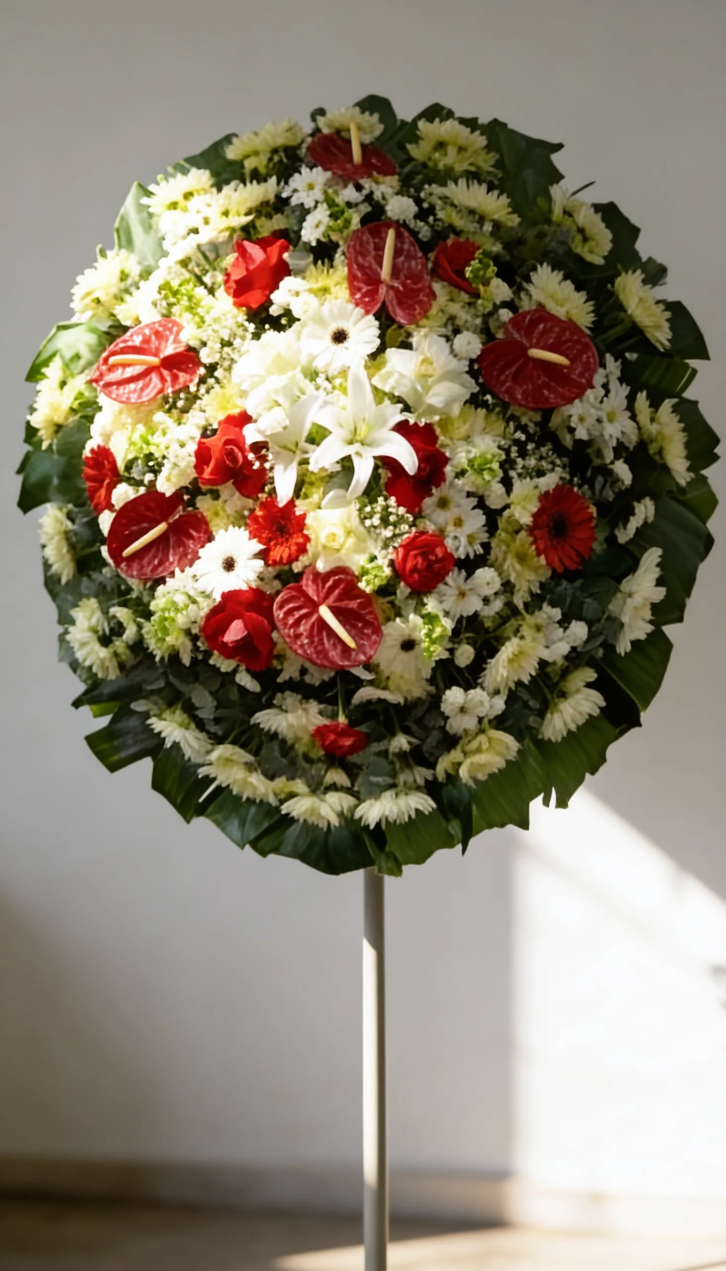 Coroa de flores coroa cores 2 — pequena, vista 3